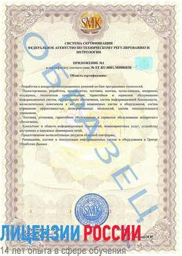 Образец сертификата соответствия (приложение) Волоколамск Сертификат ISO 27001
